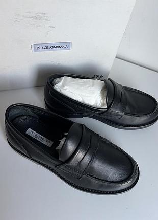 Дитячі лофери (мокасини) dolce&gabbana, розмір 30