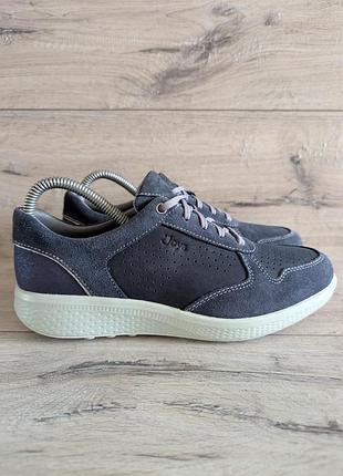 Кроссовки  joya britt blue из темно-синего нубука 38 р 24.5 см