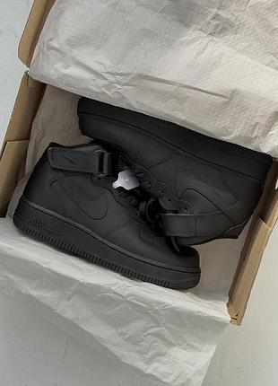 Air force 1 '07 mid black 5