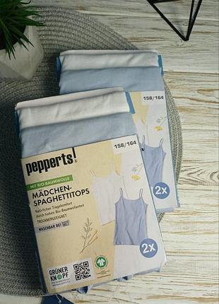 Pepperts набор 2 шт майка дитяча 158/164 см для дівчинки