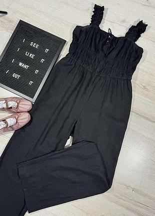 Льняной комбинезон h&amp;m
