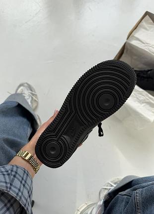 Air force 1 '07 mid black 4