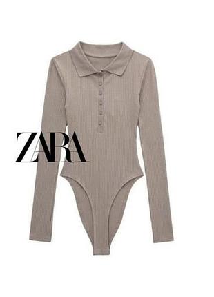 Боді поло zara