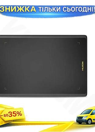 Ku планшет huion h610x universal fit usb графический черный 8192 lpi для рисования и дизайна 10 дюймов uni2l_k