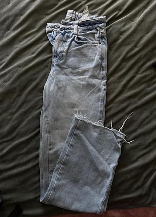 Прямі джинси zara світлі