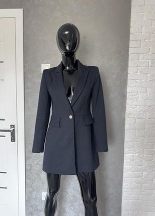 Подовжений піджак жакет zara, m