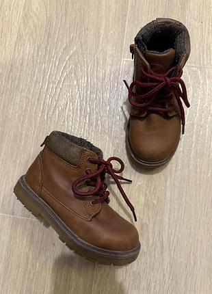 Детские деми сапоги ботинки zara.