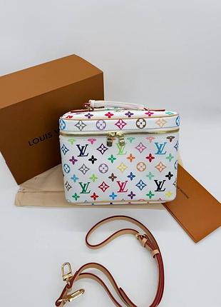 Жіноча сумка преміум nice vanity case in multicolor monogram canvas