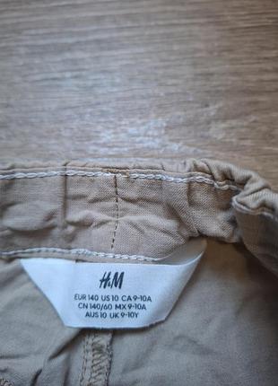 Легкие коттоновые брюки h&amp;m 4