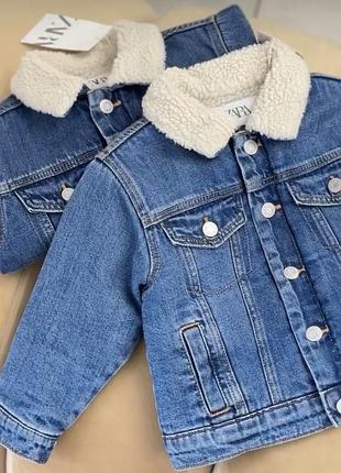 Джинсова куртка zara