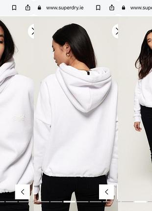 Superdry orange label elite crop худі 2
