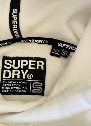Superdry orange label elite crop худі 4