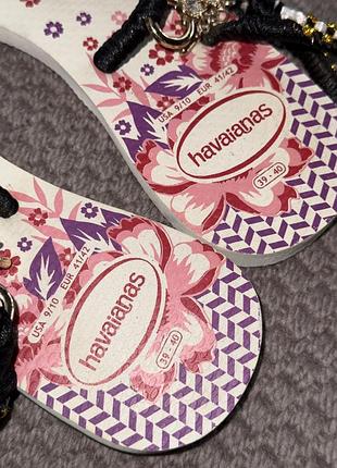 Havaianas вʼєтнамки резинові гумові вятнамки босоніжки шльопанці havaianas в’єтнамки в’ятнамки шльопанці шльопки шлёпки шлёпанцы вьетнамки вьятнамки 6