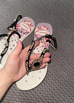 Havaianas вʼєтнамки резинові гумові вятнамки босоніжки шльопанці havaianas в’єтнамки в’ятнамки шльопанці шльопки шлёпки шлёпанцы вьетнамки вьятнамки 8