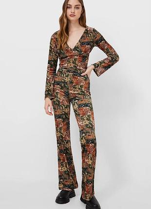 Кльош штани stradivarius, s