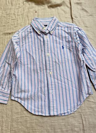 Оригінальна сорочка для хлопчика 92 ralph lauren