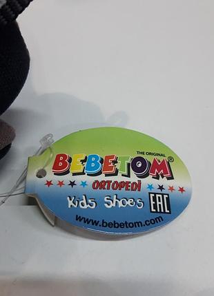Ботинки ортопедические bebetom для девочек кожаные. 4