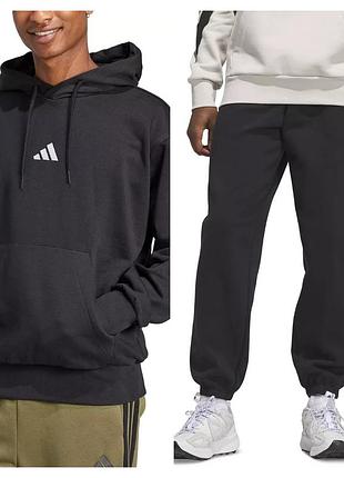 Мужской спортивный костюм мягкий и теплый от adidas оригинал
