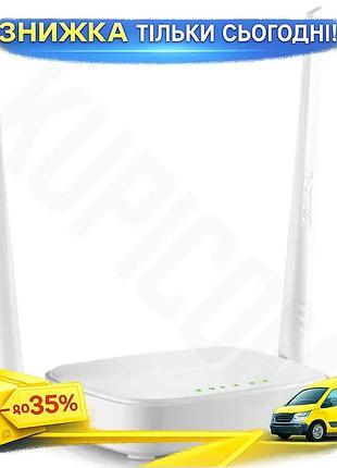 Ku роутер tenda бездротовий universal fit wi-fi 802.11n до 300 мбіт/с для дому і офісу маршрутизатор з uni2l_k