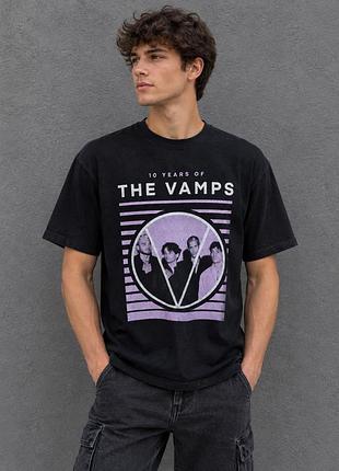 Мерч футболка the vamps the xx вінтажна футболка gildan