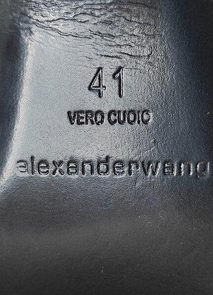 Брендовие босоножки alexander wang р.40-41 7