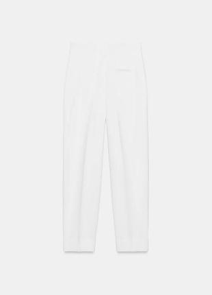 Штани / брюки zara білі нові 8