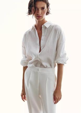 Штани / брюки zara білі нові 3
