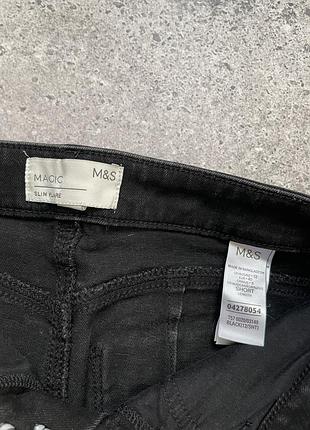 Жіночі чорні джинси буткат m&s вінтаж bootcut 6