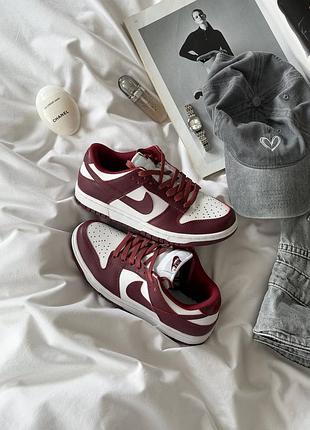 Dunk low team red bordeaux 4