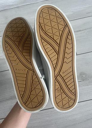 Білі кеди gant 4