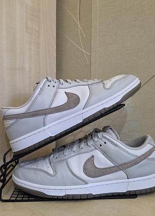 Мужские кроссовки оригинал nike dunk low retro размер 46