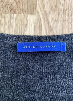 Джемпер winser london 100% кашемір 2