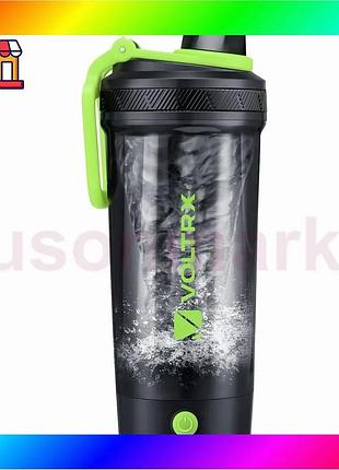 Bs шейкер спортивный электрический best mix voltrx gallium 700 мл. tritan green bas77/n