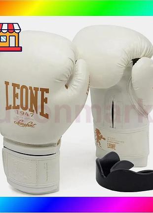 Bs боксерские перчатки leone best mix gn059w white/gold 10 унций (капу в комплекте) bas77/n