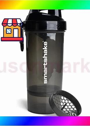 Bs шейкер спортивний smartshake best mix original2go one 800ml black bas77/n