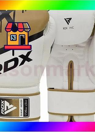 Bs боксерские перчатки rdx best mix f7 ego golden 10 унций bas77/n