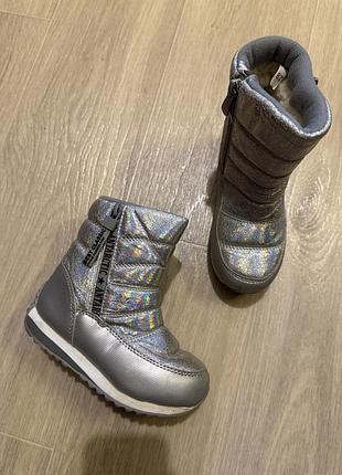 Детские зимние сапоги ботинки.