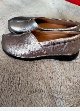 Туфли кожаные clarks 2