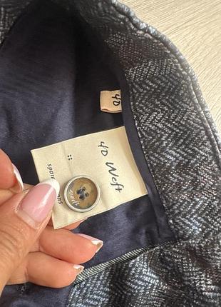 Штани брюки в клітинку 40weft 3