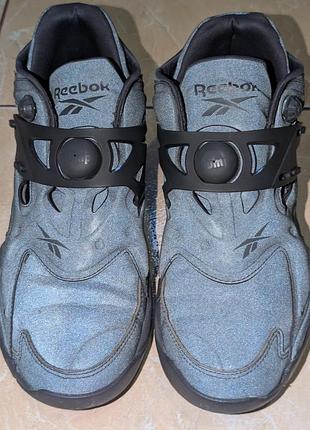 Reebok pump court black reflective 3
