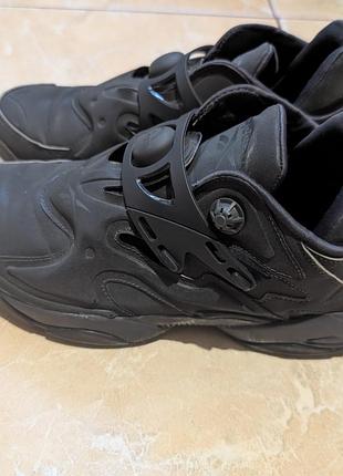 Reebok pump court black reflective 7