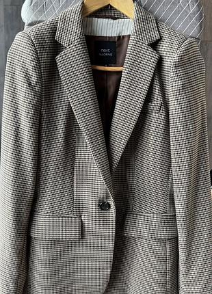 Піджак next tailoring s / 8, гусяча лапка, жакет