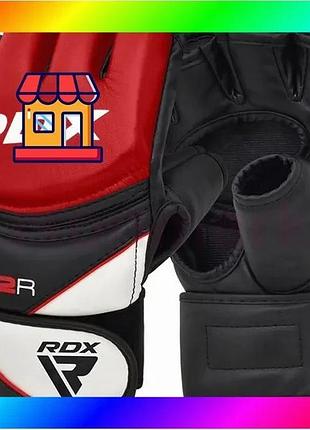 Bs рукавиці для мма best mix rdx f12 model ggrf red m bas77/n