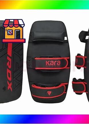 Bs пади для тайського best mix боксу rdx arm pad f6 matte red (1 шт.) bas77/n