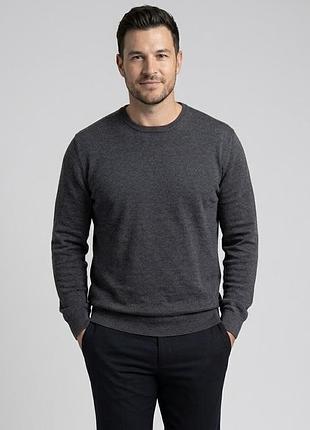 Чоловічий джемпер hugo boss green — 100% бавовна (розмір 3xl)