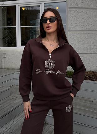 ⭐⭐⭐⭐⭐ 
трендовый женский спортивный костюм худи поло и штаны 🪄