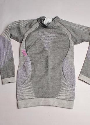 Жіноча термо кофта лонгслів з вовною мериноса uyn fusyon merino wool blend base layer thermal jersey x-bionic apani - s-m