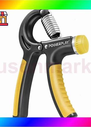 Bs эспандер кистевой powerplay best mix pp-4323 с регулируемой нагрузкой 10-40 кг. strength grip черно bas77/n