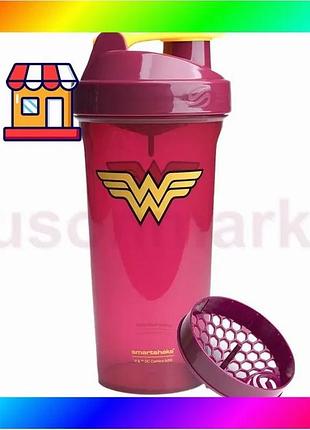 Bs шейкер спортивний smartshake best mix lite 800ml dc wonderwoman bas77/n