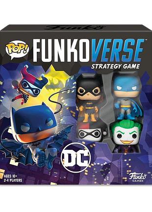 Настольная стратегическая игра pop! funkoverse серии dc
